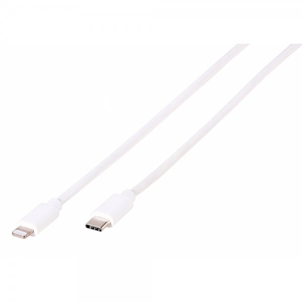 Vivanco Lightning til USB-C Kabel 1.2 meter Hvid