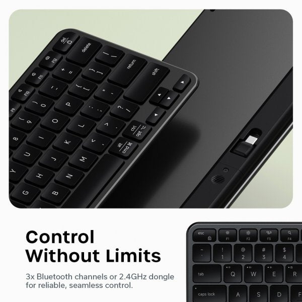 Satechi EX1 Slim Trådløst Tastatur Space Black