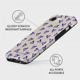 Burga iPhone 16/iPhone 17 Cover Tough MagSafe Love Me Right
