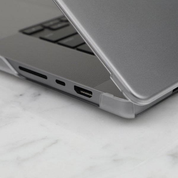 Moshi MacBook Pro 16 M1/M2 (A2485 A2780) Skal iGlaze Hardshell Case Stealth Clear