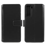 Nordic Covers Samsung Galaxy S21 Cover Essential Leather Raven Black