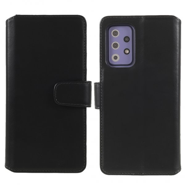 Nordic Covers Samsung Galaxy A52/A52s 5G Cover Essential Leather Raven Black