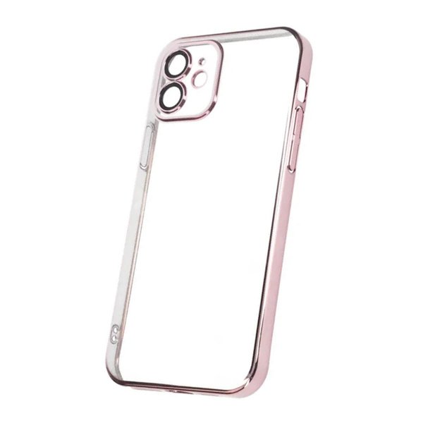 iPhone 11 Cover Glitter Gennemsigtig Stødsikker Rosa