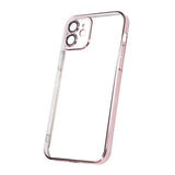iPhone 11 Cover Glitter Gennemsigtig Stødsikker Rosa