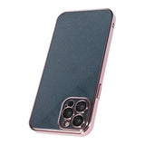 iPhone 12 Pro Cover Glitter Transparent Stødsikkert Rosa