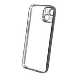 iPhone 13 Cover Glitter Transparent Stødsikkert Sort