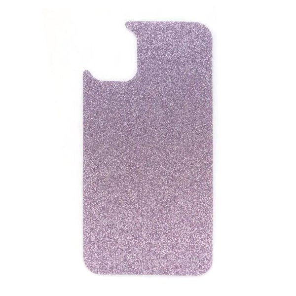 iPhone 11 Cover Glitter Transparent MagSafe Lilla