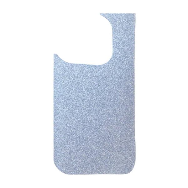 iPhone 12 Pro Max Cover Glitter Gennemsigtig MagSafe Blå