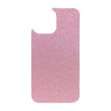 iPhone 12 Pro Cover Glitter Transparent MagSafe Rosa