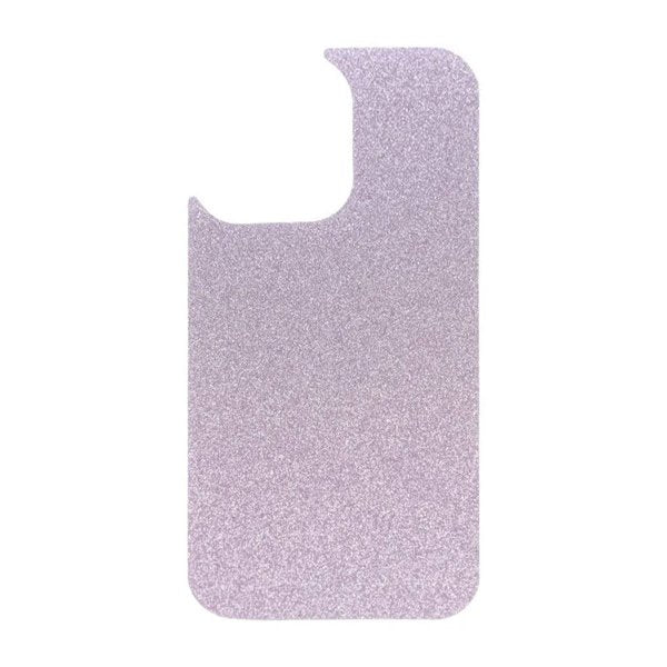iPhone 15 Pro Max Cover Glitter Gennemsigtig MagSafe Lilla