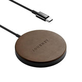 Journey MagSafe-kompatibel trådløs oplader Mørkebrun