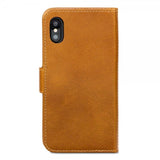dbramante1928 iPhone X/Xs Cover Lynge Aftageligt Cover Tan