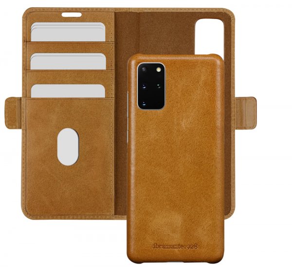 dbramante1928 Samsung Galaxy S20 Plus Fodral Lynge Aftageligt Cover Tan