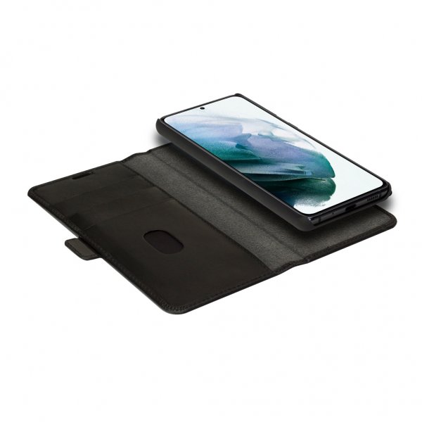 dbramante1928 Samsung Galaxy S21 Plus Cover Lynge Aftageligt Cover Sort