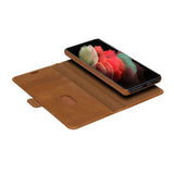 dbramante1928 Samsung Galaxy S21 Ultra Cover Lynge Aftageligt Cover Tan