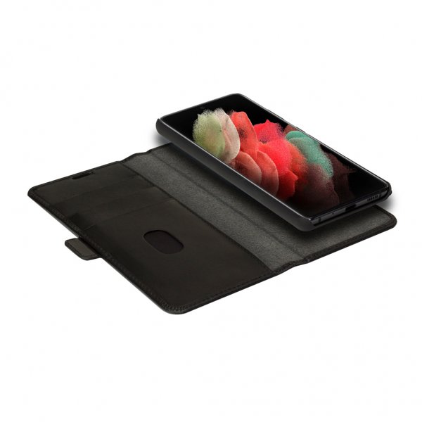 dbramante1928 Samsung Galaxy S21 Ultra Cover Lynge Aftageligt Cover Sort