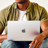 ZAGG MacBook Air 13 M2 (A2681)/M3 (A3113) Hard Shell Gennemsigtig