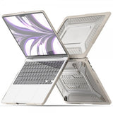 MacBook Air 13 M2 (A2681) Cover Armor Stativfunktion Beige