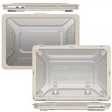 MacBook Air 13 M2 (A2681) Cover Armor Stativfunktion Beige