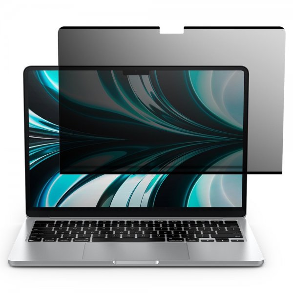 Spigen MacBook Air 13 M2/M3/M4 Skærmbeskyttelse Safe View