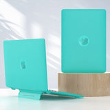 MacBook Air 15 M2 (A2941)/M3 (A3114) Cover Mat Stativfunktion Grøn
