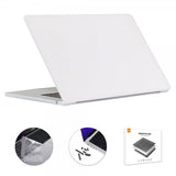 Enkay MacBook Air 15 M2 (A2941) Cover med Tastaturbeskyttelse Hvid