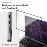 Spigen MacBook Air 15 M2 (A2941)/M3 (A3114) Skærmbeskytter GLAS.tR Slim