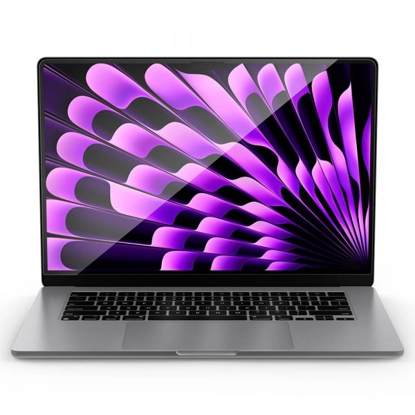 Spigen MacBook Air 15 M2 (A2941)/M3 (A3114) Skærmbeskytter GLAS.tR Slim