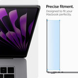 Spigen MacBook Air 15 M2 (A2941)/M3 (A3114) Skærmbeskytter Safe View Privacy