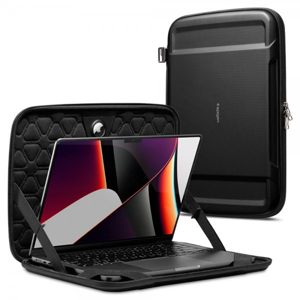 Spigen Computertaske 16" Rugged Armor Pro Pouch Sort