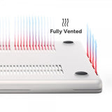 ZAGG MacBook Pro 14 M1 (A2442)/M2 (A2779)/M3 (A2918 A2992) Hard Shell Transparent Cover