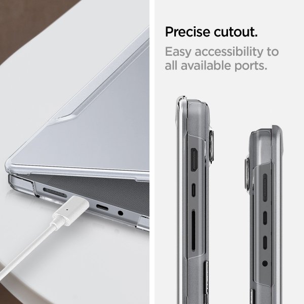 Spigen MacBook Pro 14 M1 (A2442)/M2 (A2779)/M3 (A2918 A2992) Cover Thin Fit Crystal Clear