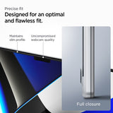 Spigen MacBook Pro 14 M1 (A2442)/M2 (A2779)/M3 (A2918 A2992) Skærmbeskytter GLAS.tR Slim