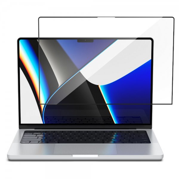 Spigen MacBook Pro 14 M1 (A2442)/M2 (A2779)/M3 (A2918 A2992) Skærmbeskytter GLAS.tR Slim