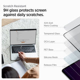 Spigen MacBook Pro 14 M1 (A2442)/M2 (A2779)/M3 (A2918 A2992) Skærmbeskytter GLAS.tR Slim