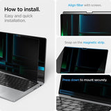 Spigen MacBook Pro 14 M1/M2/M3/M4/M5 Skærmbeskyttelse Safe View