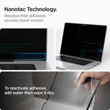 Spigen MacBook Pro 14 M1/M2/M3/M4/M5 Skærmbeskyttelse Safe View