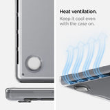 Spigen MacBook Pro 16 M1 (A2485)/M2 (A2780)/M3 (A2991) Cover Thin Fit Crystal Clear
