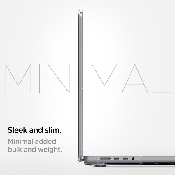 Spigen MacBook Pro 16 M1 (A2485)/M2 (A2780)/M3 (A2991) Cover Thin Fit Crystal Clear