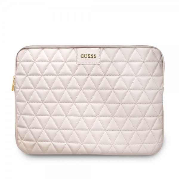 Guess MacBook Sleeve 13 tommer Quilted Pink