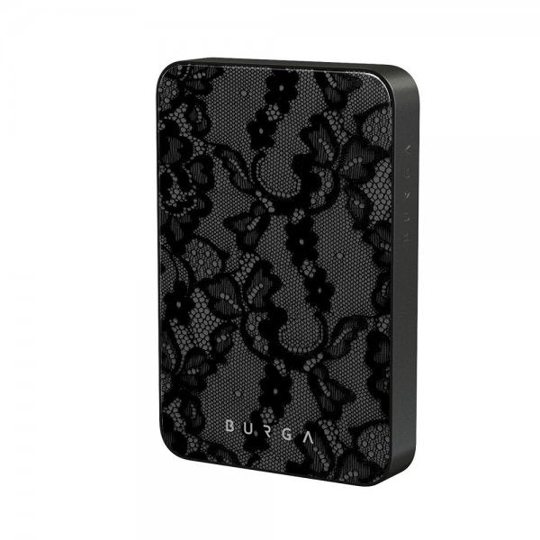 Burga Powerbank MagSafe 5000 mAh Magnetisk Metalgrå