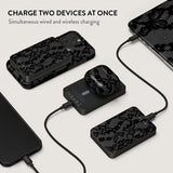 Burga Powerbank MagSafe 5000 mAh Magnetisk Metalgrå