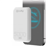 Celly Magnetisk Trådløs Powerbank 5000 mAh MagSafe