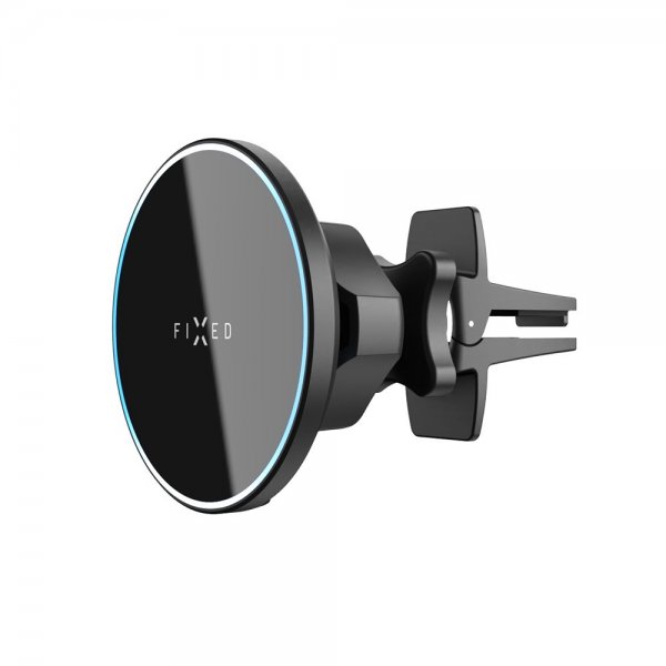 Fast MagSafe Bilholder med Trådløs Opladning MagRound 15W
