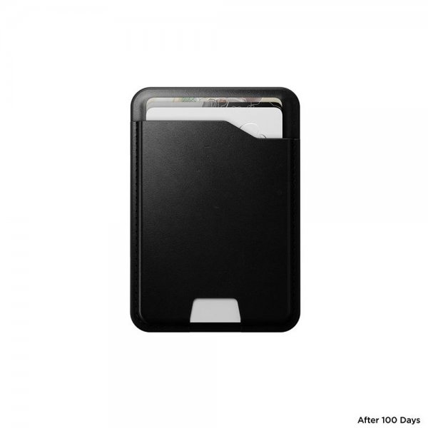 Nomad MagSafe Kortholder Leather Mag Wallet Find My Tracking Sort