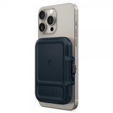 Spigen MagSafe Kortholder Lock Fit MagFit Metal Slate