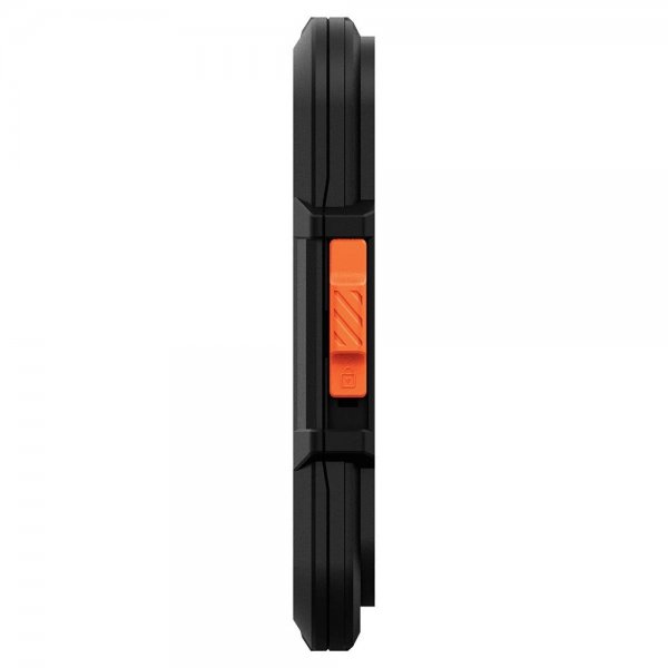 Spigen MagSafe Kortholder Lock Fit MagFit Sort