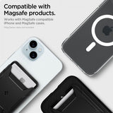 Spigen MagSafe Kortholder Rugged Armor 3 Cards MagFit Sort