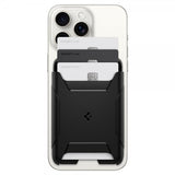 Spigen MagSafe Kortholder Rugged Armor 3 Cards MagFit Sort