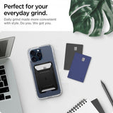 Spigen MagSafe Kortholder Rugged Armor 3 Cards MagFit Sort